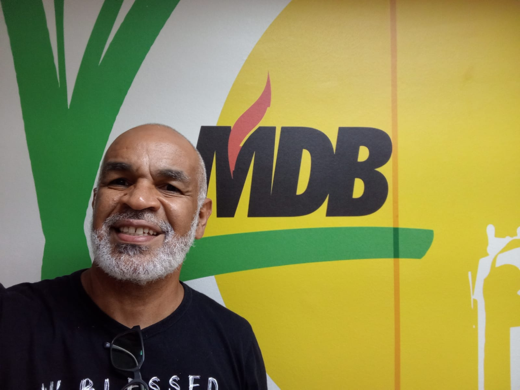 Fernando Monstrinho na sede do MDB São Paulo